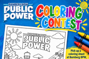 Bamberg BPW's Public Power Week Coloring Contest